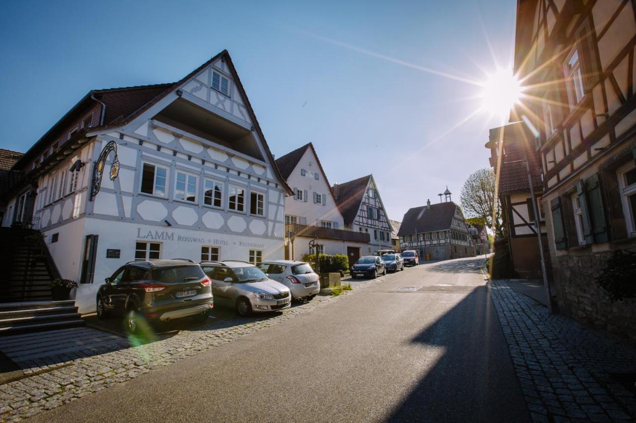 Hotel Restaurant Lamm Rosswag Vaihingen an der Enz Kültér fotó